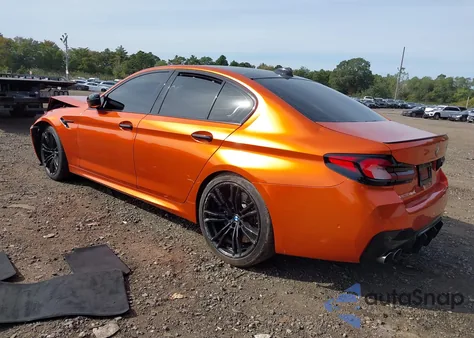 2021 BMW M5 z USA, uszkodzony, nr VIN WBS83CH05MCF71418